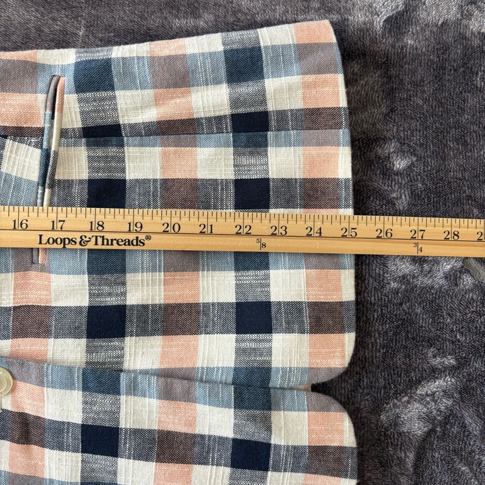 Talbots Women's Plaid Lined Blazer Size 6P One Button Classic Preppy Academia - Picture 9 of 10